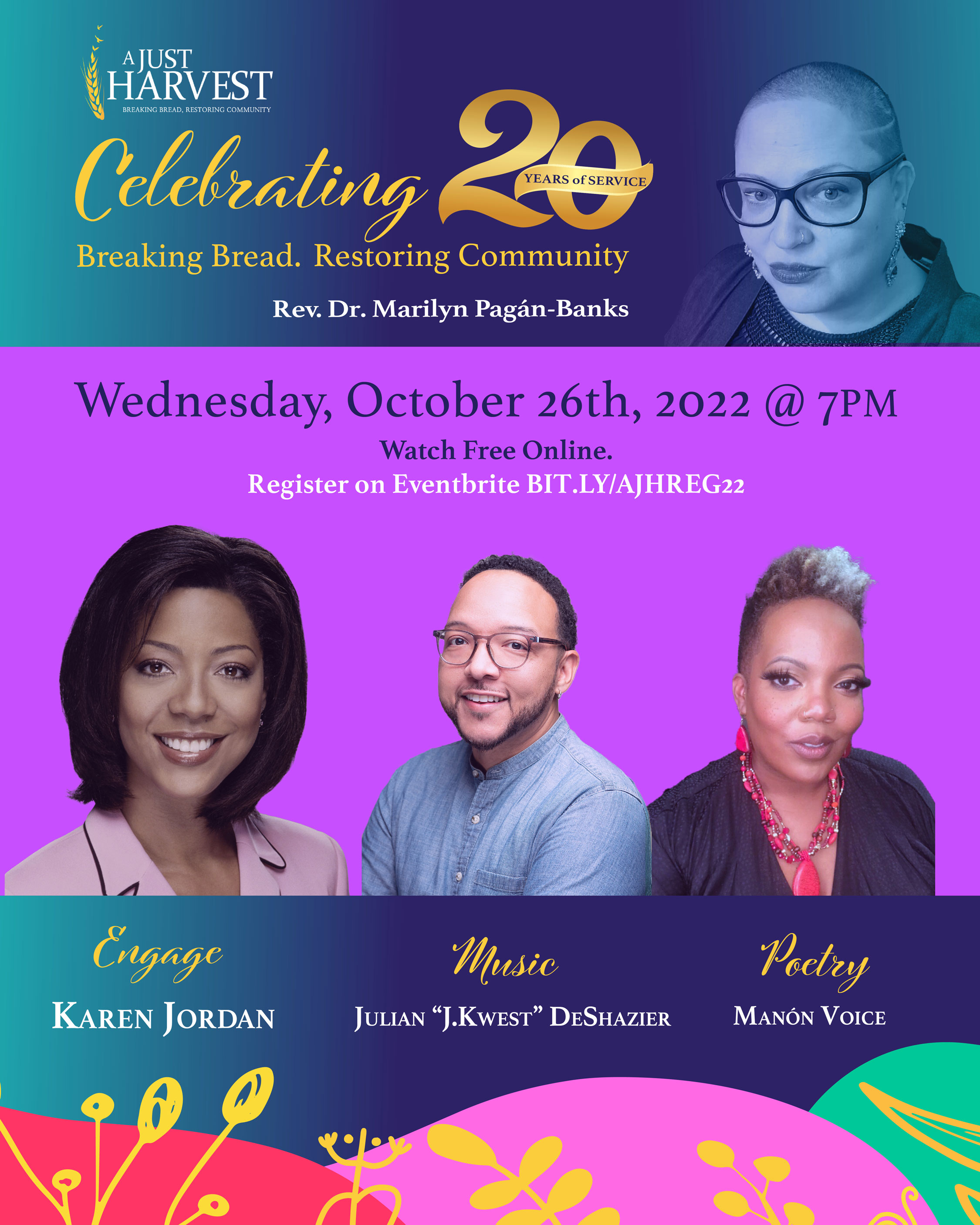 20th Year of Service Celebration Honoring Rev. Dr. Marilyn Pagán-Banks ...